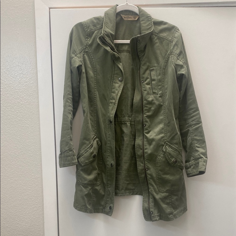 Abercrombie Green Utility Jacket